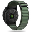 Tech-Protect Nylon Pro pasek do Garmin Fenix 5 / 6 / 6 Pro / 7 zielony wojskowy