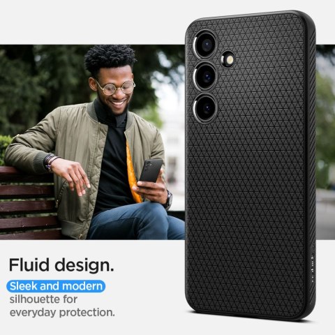 Spigen Liquid Air Galaxy S24 - Matowy Czarny