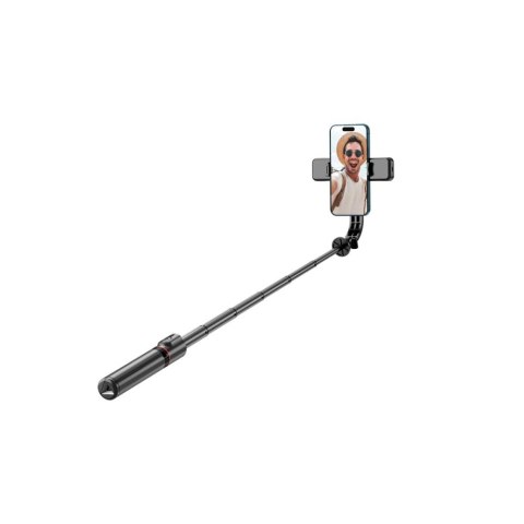 Kijek Selfie Stick Statyw Bluetooth z Lampa LED Tech-Protect L05S - Czarny