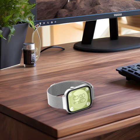 Tech-Protect Milaneseband Huawei Watch Fit 3 / 4 / 4 Pro Różowe złoto