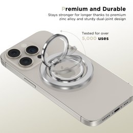 Tech-Protect MMR300 Magnetic MagSafe phone ring Srebrny