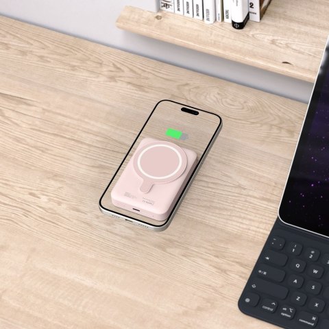 Tech-Protect PB11 LifeMag MagSafe power bank 10000mAh różowy
