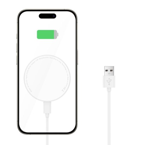 Tech-Protect Qi15W-A33 magnetyczna Ładowarka bezprzewodowa MagSafe biały