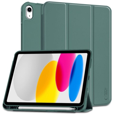 Etui do iPad 10.9" / 11" Tech-Protect SC Pen z Miejscem na Rysik - Zielony (Green)