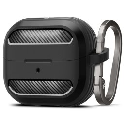 Etui Spigen Rugged Armor do Samsung Galaxy Buds 3 / 3 FE / 3 Pro Matowe Czarne