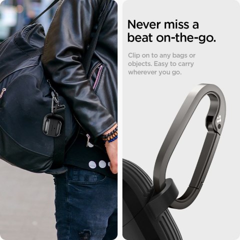 Etui Spigen Rugged Armor do Samsung Galaxy Buds 3 / 3 FE / 3 Pro Matowe Czarne