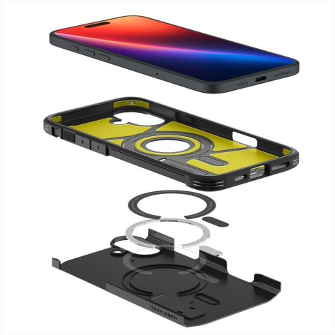 Spigen Tough Armor Mag MagSafe iPhone 16 - Czarny