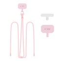 Smycz do Telefonu Tech-Protect C5S Rope Crossbody Strap - Jasnoróżowa
