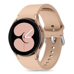 Tech-Protect Silicone pasek do Samsung Galaxy Watch 4 / 5 / 5 Pro / 6 / 7 / FE caffe latte