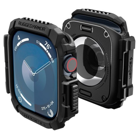 Spigen Rugged Armor Apple Watch 10 / 11 (42 mm) - Matowy Czarny