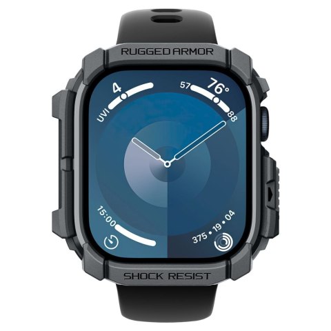 Spigen Rugged Armor Apple Watch 10 / 11 (46 mm) - Ciemnoszary