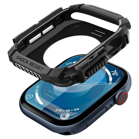 Spigen Rugged Armor Apple Watch 10 / 11 (46 mm) - Matowy Czarny