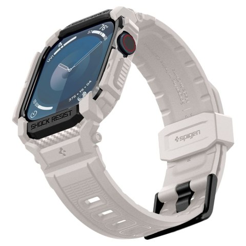 Spigen Rugged Armor 'Pro' Apple Watch 10 / 11 (46 mm) - Beżowy