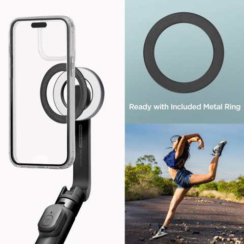 Spigen S571W MagSafe Bluetooth Selfie Stick Tripod - Czarny