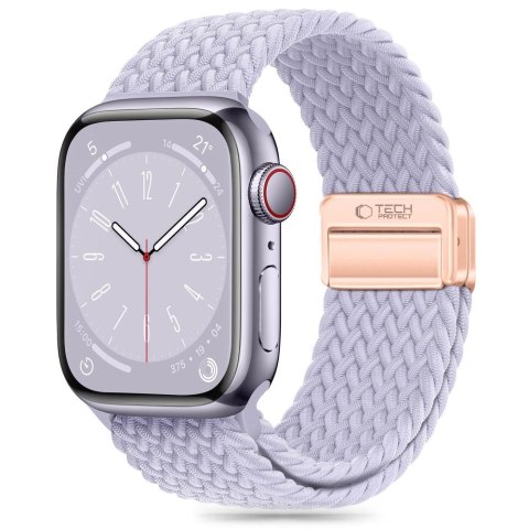 Tech-Protect Nylonmag pasek do Apple Watch 8 / 9 / 10 / 11 / SE (40 / 41 / 42 mm) periwinkle (barwinek)