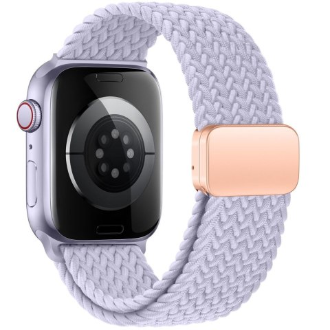 Tech-Protect Nylonmag pasek do Apple Watch 8 / 9 / 10 / 11 / SE (40 / 41 / 42 mm) periwinkle (barwinek)