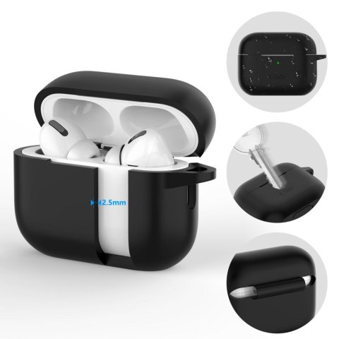 Tech-Protect Silicone Hook etui do Apple AirPods Pro 1 / 2 pomarańczowy neonowy
