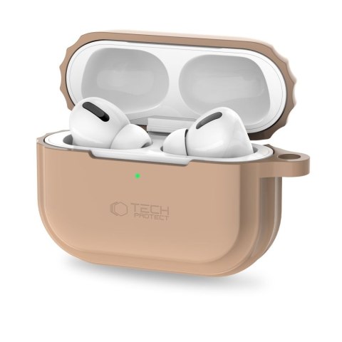 Tech-Protect Silicone Rope etui do Apple AirPods Pro 1 / 2 caffe latte