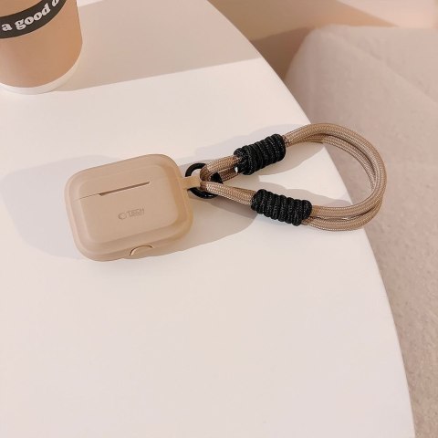 Tech-Protect Silicone Rope etui do Apple AirPods Pro 1 / 2 caffe latte