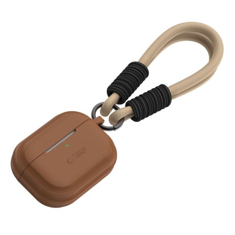 Tech-Protect Silicone Rope etui do Apple AirPods Pro 1 / 2 brązowy czekoladowy