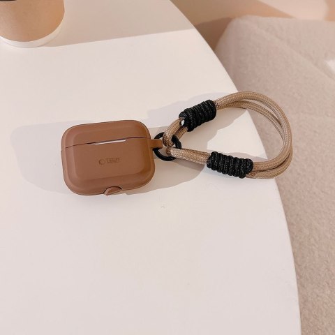 Tech-Protect Silicone Rope etui do Apple AirPods Pro 1 / 2 brązowy czekoladowy