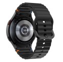 Tech-Protect Silicone Sport pasek do Samsung Galaxy Watch 4 / 5 / 5 Pro / 6 / 7 / FE czarny