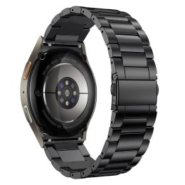 Tech-Protect Stainless Samsung Galaxy Watch 4 / 5 / 5 Pro / 6 / 7 / FE Czarny