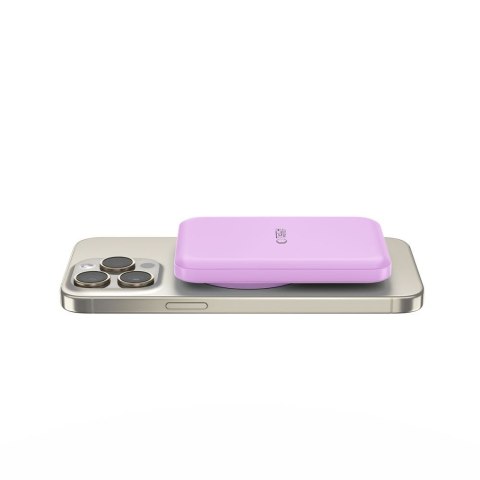 Tech-Protect PB10 LifeMag MagSafe power bank 5000mAh liliowy