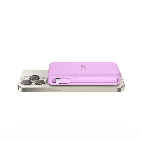 Tech-Protect PB31 LifeMag MagSafe power bank 10000mAh lawendowy