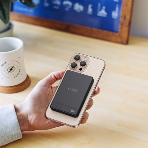 Tech-Protect PB33 LifeMag MagSafe power bank 5000mAh czarny