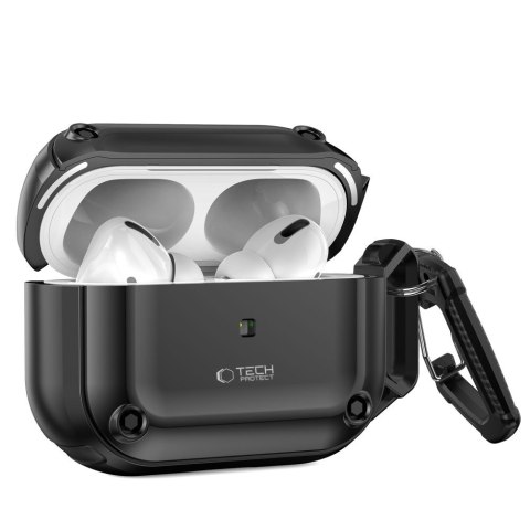 Tech-Protect Rough Hook etui do Apple AirPods Pro 1 / 2 czarny