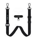 Smycz do Telefonu Tech-Protect C6S Rope Crossbody - Czarna