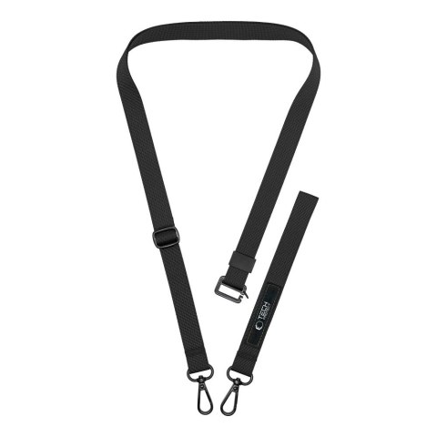 Smycz do Telefonu Tech-Protect C6S Rope Crossbody - Czarna
