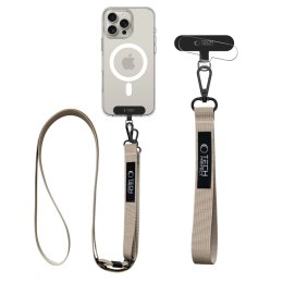 Smycz do Telefonu Tech-Protect C6S Rope Crossbody - Latte Kosmiczne