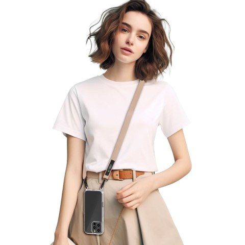 Smycz do Telefonu Tech-Protect C6S Rope Crossbody - Latte Kosmiczne