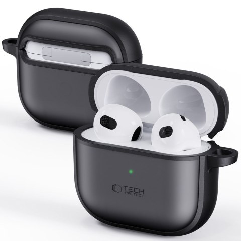 Etui Tech-Protect MagMat do Apple AirPods 4 / 5 - Matowe Czarne