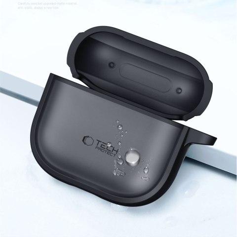 Etui Tech-Protect MagMat do Apple AirPods 4 / 5 - Matowe Czarne