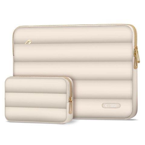 Tech-Protect Puffy etui na laptopa 13-14 cali piaskowy