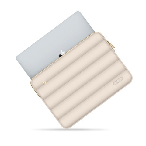 Tech-Protect Puffy etui na laptopa 13-14 cali piaskowy
