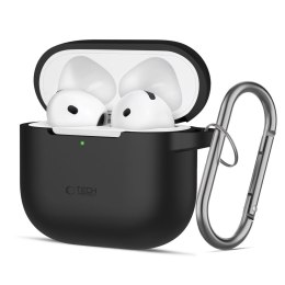Tech-Protect Silicone Hook etui do Apple AirPods 4 / 5 czarny
