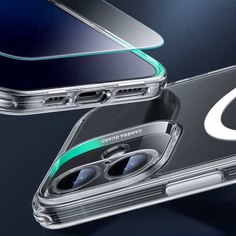 Etui do iPhone 16 ESR Classic Pro Halolock MS Clear - przezroczyste
