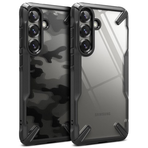 Etui Ringke Fusion X Galaxy S25+ Plus moro czarne