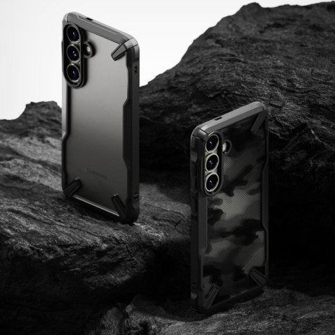 Etui Ringke Fusion X Galaxy S25+ Plus moro czarne