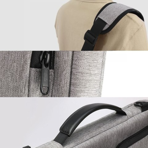 Torba na Laptopa Tech-Protect Defender Bag 15-16 Kredowoszara