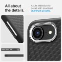 Spigen Enzo Aramid Mag MagSafe iPhone 16e - Matowy Czarny