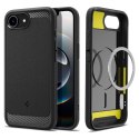 Spigen Rugged Armor Mag MagSafe iPhone 16e - Matowy Czarny