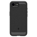 Spigen Rugged Armor Mag MagSafe iPhone 16e - Matowy Czarny