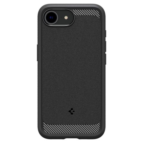 Spigen Rugged Armor Mag MagSafe iPhone 16e - Matowy Czarny