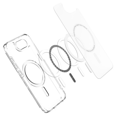 Spigen Ultra Hybrid Mag MagSafe iPhone 16e - mroźny biały