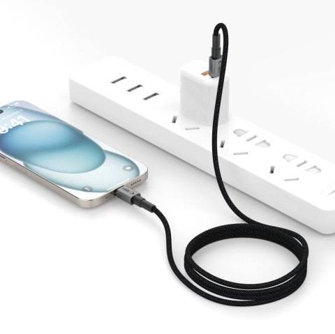 Tech-Protect UltraBoost DNA Kabel Lightning PD 27W / 3A 200cm Ciemnoszary